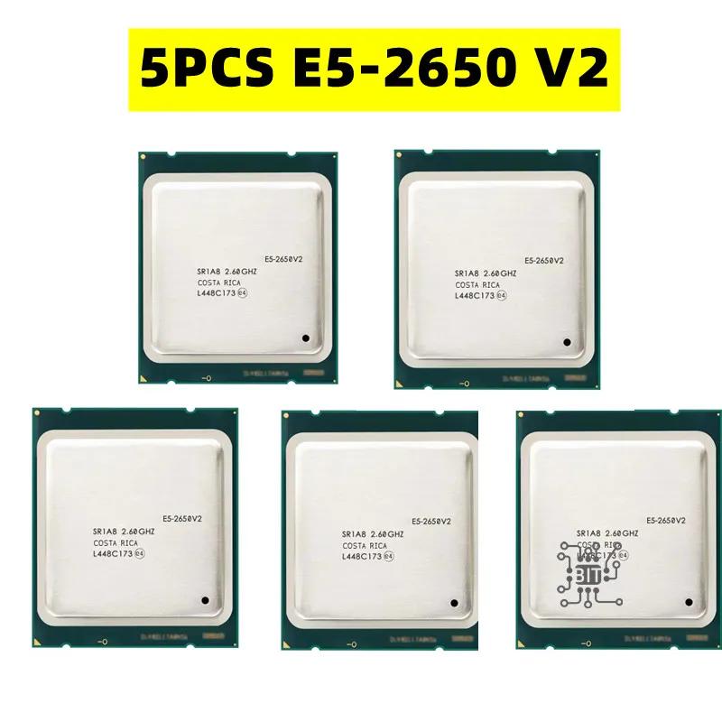  E5-2650v2 E5 2650 v2, 2.6 GHz, 8 ھ 16  CPU μ, 20M 95W, LGA 2011 E5 2650v2,  , 5 